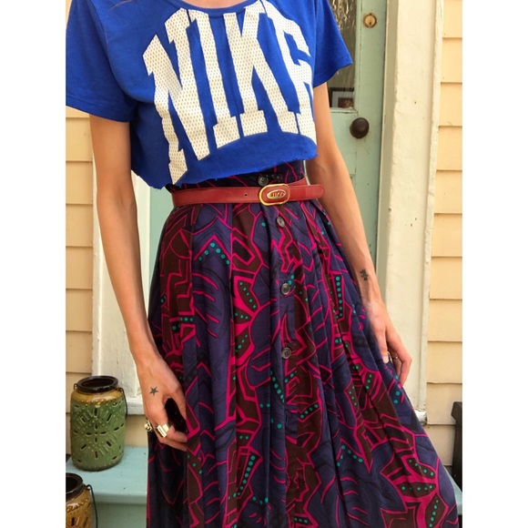 Vintage button front skirt - Picture 7 of 7